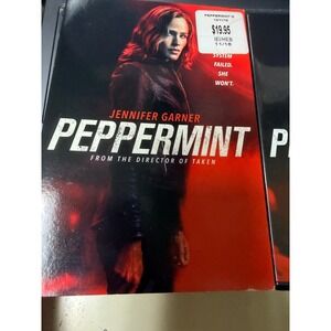 Peppermint DVD Jennifer Garner Action Thriller Widescreen‎ with Slipcover